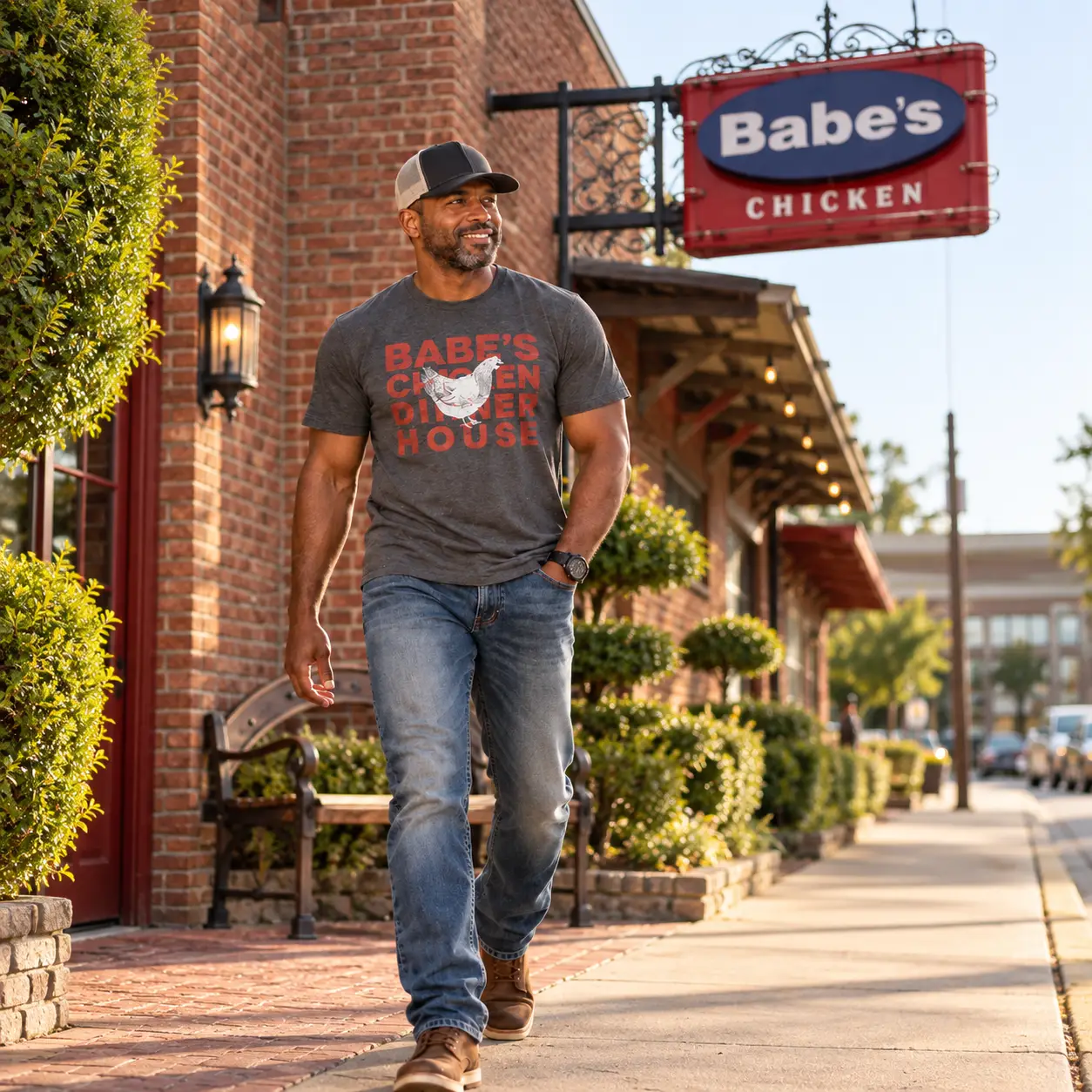 Babes Chicken Dinner House Tee 1