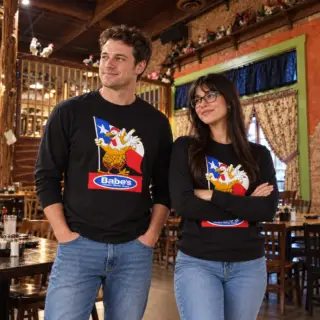 Babes Chicken Long Sleeve Logo Tee 2