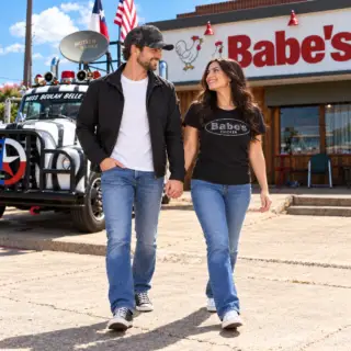 Babes Chicken Rhinestone Tee 3